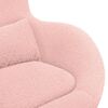 vidaXL Sill&oacute;n huevo Rosa 63 x 73 x 90 cm tela