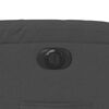 vidaXL Sill&oacute;n reclinable el&eacute;ctrico de tela gris oscuro