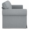 vidaXL Sof&aacute; Gris Claro 245 x 82 x 80 cm tela