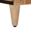vidaXL Aparador Natural 40 x 33,5 x 75 cm Madera de mango maciza