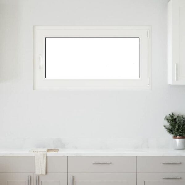 vidaXL Ventana de s&oacute;tano "RISOR" 110x50 cm oscilobatiente DIN derecha