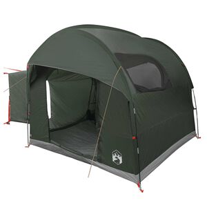 vidaXL Tienda de cola con mosquitera a prueba de agua Verde militar