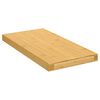 vidaXL Estante de pared de bamb&uacute; 40x20x2,5 cm