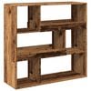 vidaXL Separador de ambientes madera envejecida 100x33x94,5 cm
