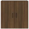 vidaXL Armario de pared madera contrachapada marrón roble 60x31x60 cm