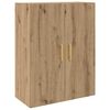 vidaXL Armario de pared 2 pcs Roble artesanal 69,5 x 34 x 90 cm