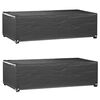 vidaXL Fundas muebles de jard&iacute;n 2 uds 8 ojales rectangular 125x70x35cm
