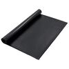 vidaXL Alfombra para el suelo Negro 1,2 x 5 m Goma