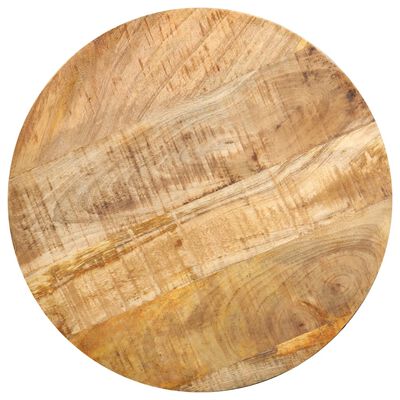 vidaXL Mesa de centro de madera maciza de mango 43x55 cm