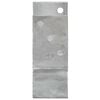 vidaXL Anclajes de valla 12 uds acero galvanizado plateado8x6x15 cm