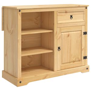 vidaXL Juego de isla de cocina 2 uds. Cera de Miel 112 x 70 x 91,5 cm