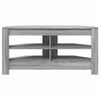 vidaXL MuebledeTVdeesquina Gris Sonoma 102 x 40,5 x 45 cm