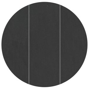 vidaXL Lona para el fondo de la piscina Negro Ø 306 cm