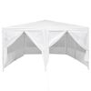 vidaXL Carpa de Fiesta 400 x 400 x 266 cm Polietileno