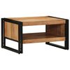 vidaXL Mesa de centro madera maciza de acacia 70x50x38 cm