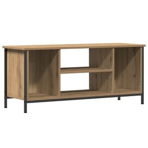 vidaXL Gabinete de TV Roble artesanal 102 x 35 x 45 cm