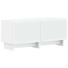 vidaXL Mueble de TV Blanco Madera de ingenier&iacute;a