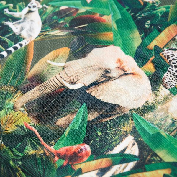 Sudadera infantil azul petr&oacute;leo claro 116