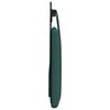 vidaXL Cabecera Colgante Liso Verde oscuro 100 x 55 x 5 cm tela