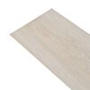 vidaXL Lamas para suelo autoadhesivas PVC roble blanco 5,02 m&sup2; 2 mm