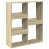 vidaXL Separador de ambientes madera roble Sonoma 100x33x115 cm