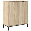 vidaXL Aparador Roble Sonoma 69,5 x 33 x 82 cm Madera de ingenier&iacute;a