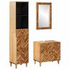 vidaXL Juego de Muebles de Ba&ntilde;o 3 uds. 62 x 33 x 58 cm