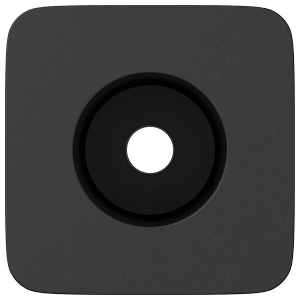 vidaXL Sujeta Caj&oacute;n 2 pcs Negro 15 x 15 x 15mm Cop&oacute;l&iacute;mero PP