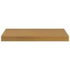 vidaXL Estante de pared Montaje en la pared 2 pcs Beige 50 x 23 x 4 cm