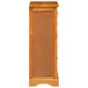 vidaXL Cajonera Natural 45 x 35 x 100,5 cm Madera de Caoba S&oacute;lida