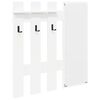 vidaXL Perchero de pared Montada en la pared 100 x 10 x 100 cm