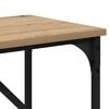 vidaXL Mesa Consola Roble artesanal 100 x 32 x 75 cm
