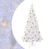vidaXL &Aacute;rbol de Navidad artificial con 300 LED 180 cm PVC y Acero