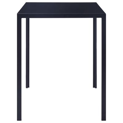 vidaXL Conjunto de mesa y sillas de comedor 7 piezas azul