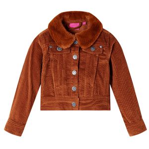 Chaqueta infantil pana color co&ntilde;ac 104