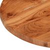 vidaXL Tablero de mesa redondo madera maciza de acacia Ø50x3,8 cm