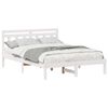 vidaXL Estructura de cama 140 x 190 cm Madera de pino macizo