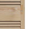 vidaXL Puerta de Armario con puerta 4 pcs Natural 140.5 x 2 x 59.5 cm