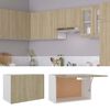 vidaXL Armario colgante cocina contrachapada color roble 60x31x40 cm