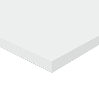 vidaXL Estantes para estantería 4 uds contrachapada blanco 80x30x1,5cm