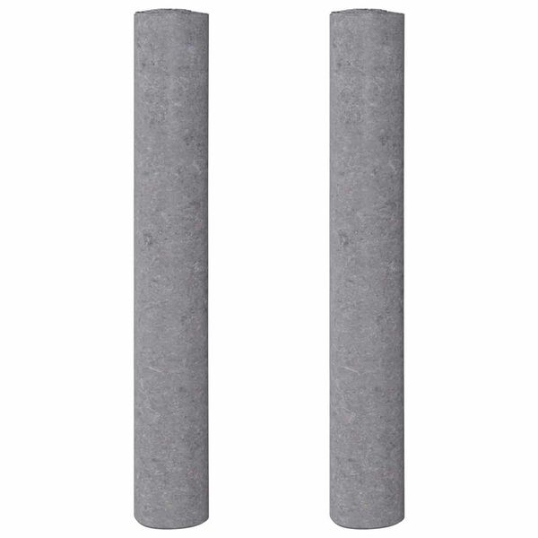 vidaXL Felpa antideslizante para pintores 2 uds 10 m 280 g/m&sup2; gris