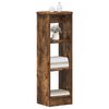 vidaXL Armario auxiliar Roble Ahumado 40 x 40 x 100 cm