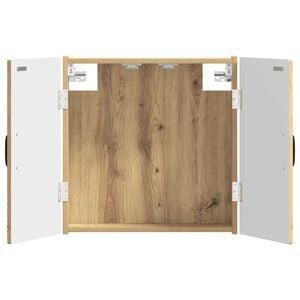 vidaXL Armario para dianas HAARLEM Roble artisan 52,5 x 10,5 x 53,5 cm