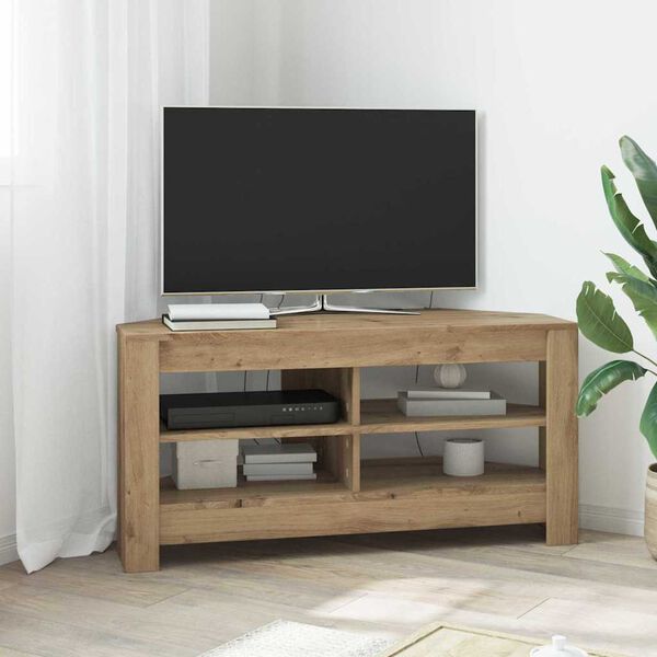 vidaXL MuebledeTVdeesquina Madera Vieja 102 x 40,5 x 45 cm