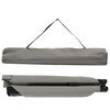 vidaXL Cama de Camping Plegable Gris 210 x 80 x 46 cm Tela Oxford
