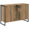 vidaXL Gabinete de Ba&ntilde;o con puerta Roble Artesanal 90 x 30 x 60 cm