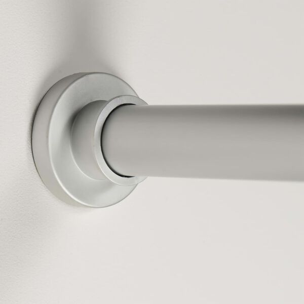 Sealskin Barra angular para cortina de ducha gris mate 90x90 cm