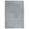 vidaXL Alfombra de pelo largo NAVARRA gris claro 120x170 cm poli&eacute;ster