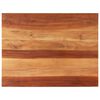vidaXL Tablero de mesa madera maciza de acacia 25-27 mm 70x90 cm