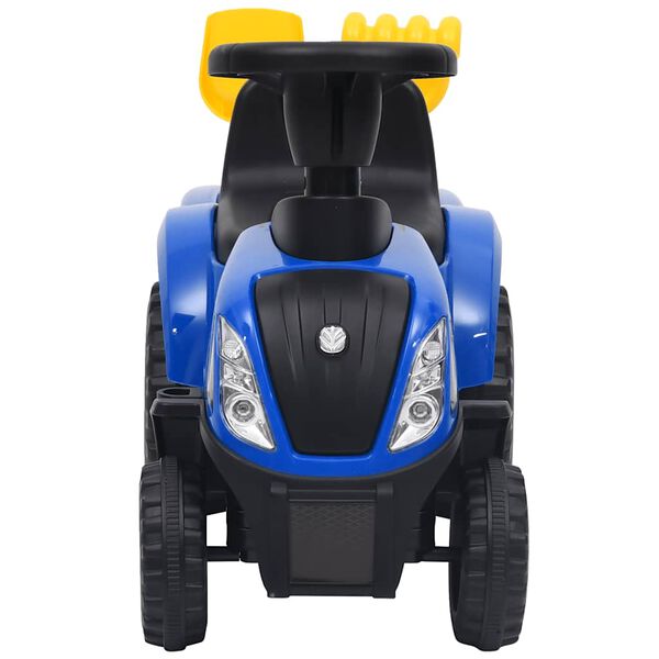 vidaXL Tractor para niños New Holland azul